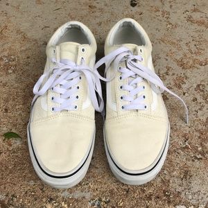 White vans women's size 8.5