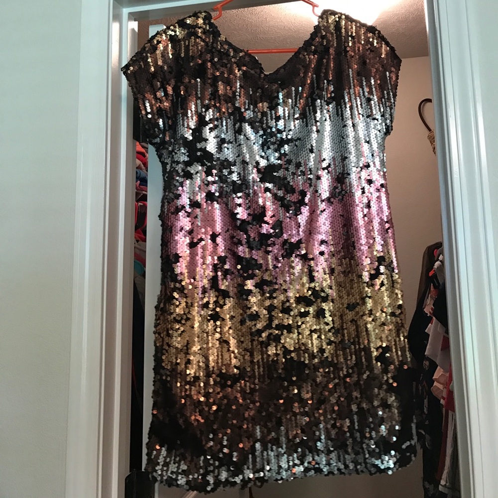 Tobi sequin dress