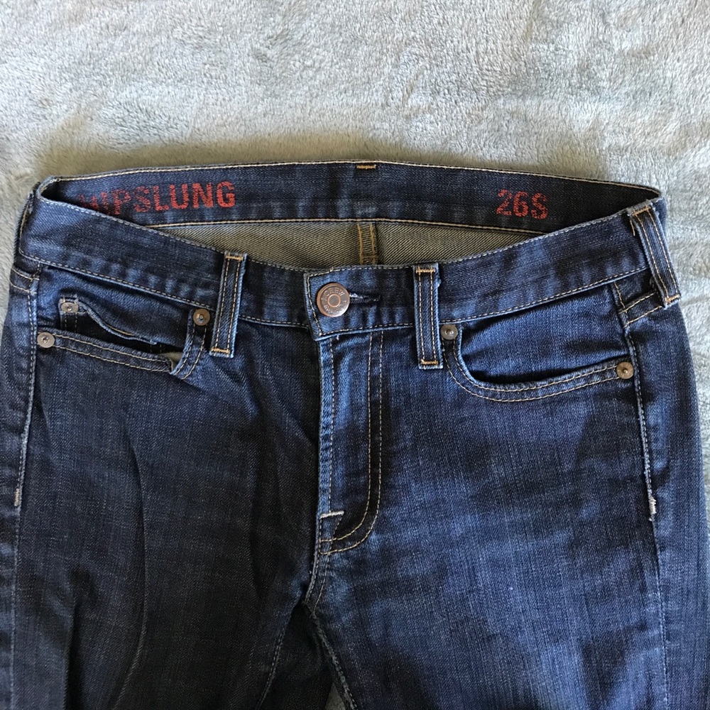J.Crew hipslung jeans