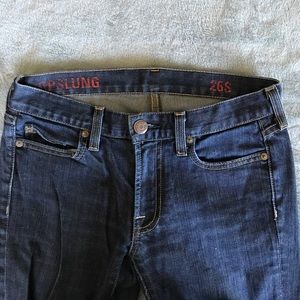 J.Crew hipslung jeans