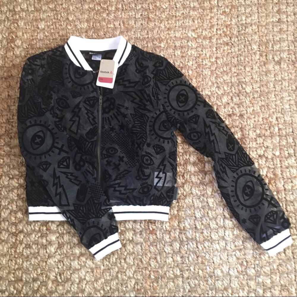 REEBOK Studio Jacket!! Yoga/Dance Coverup!! NWT!!