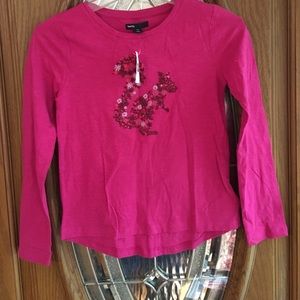 Girls Pink Gap shirt