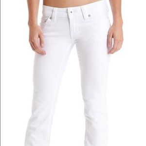 Guess Pismo Straight White Jeans
