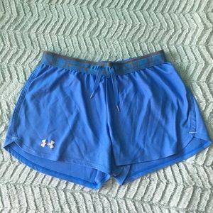 Baby Blue UnderArmour Shorts - Small