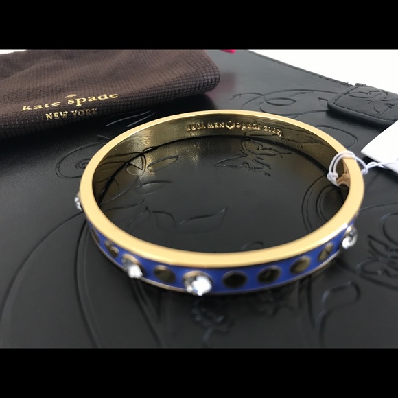 💕💕🎉Host pick🎉Kate Spade Blue Bangle - Picture 3 of 6