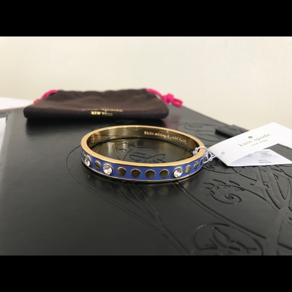 💕💕🎉Host pick🎉Kate Spade Blue Bangle - Picture 4 of 6