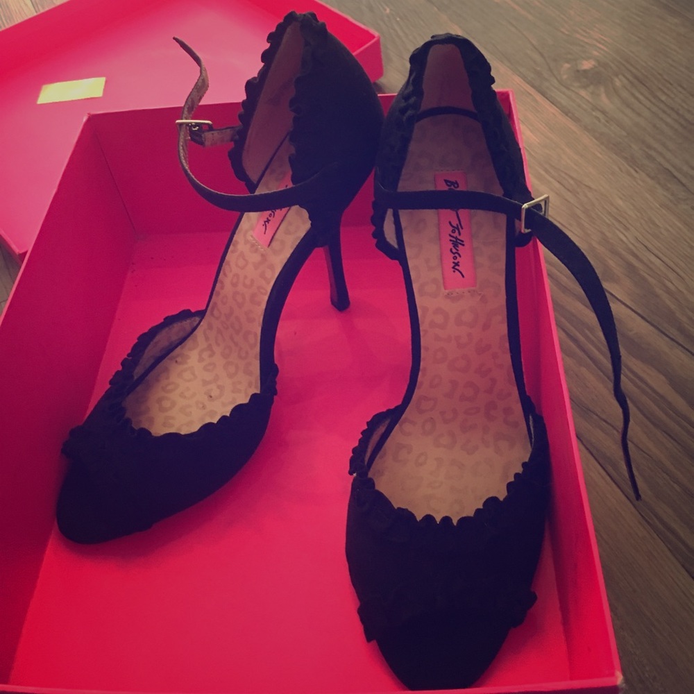 Betsey Johnson Ankle Strap Shoe