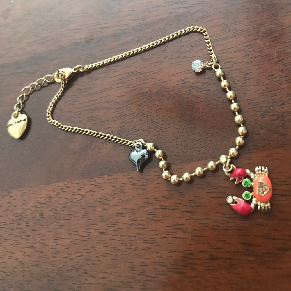 Betsey Johnson Crab Anklet