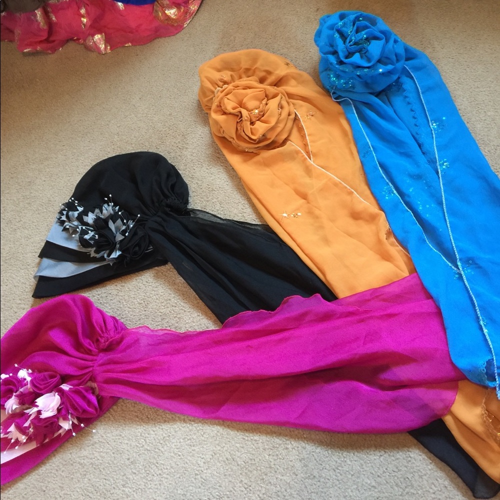 Lot of 4 hijabs NWOT