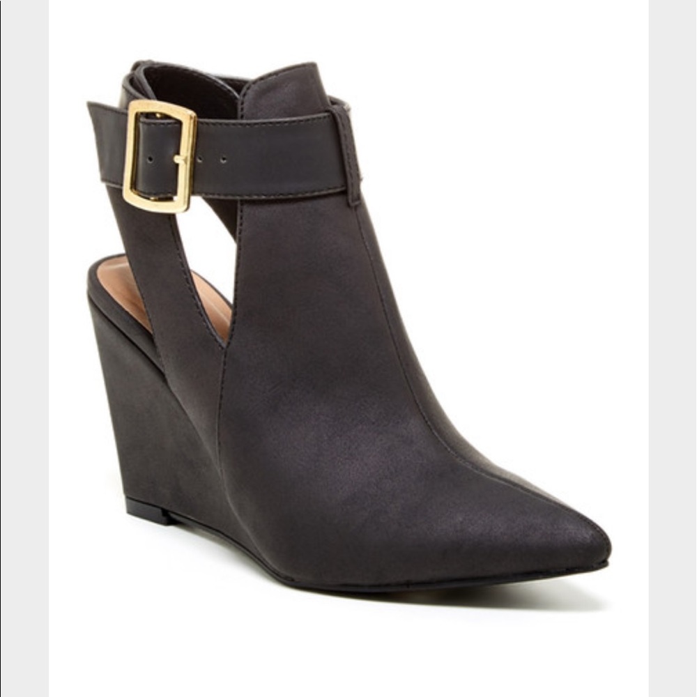 Michael Antonio Adra wedge bootie (black)