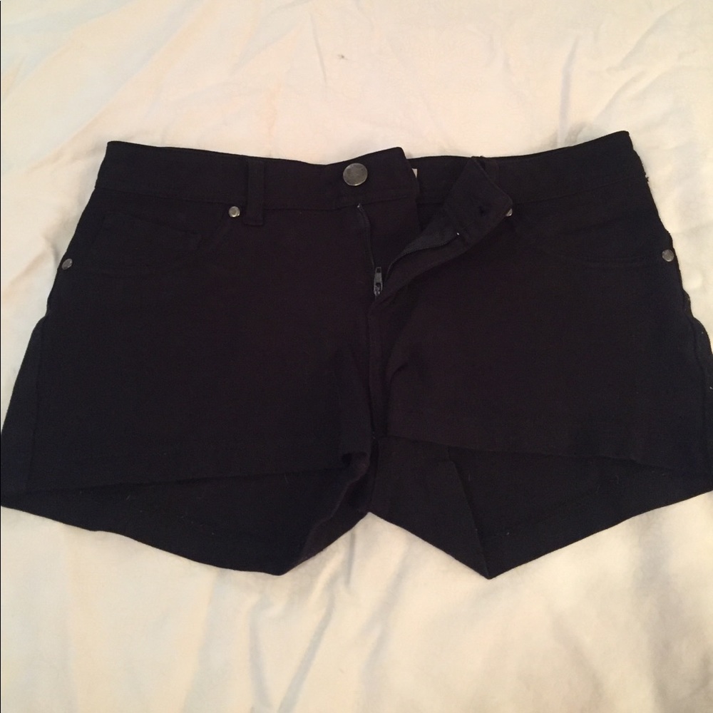 Black shorts