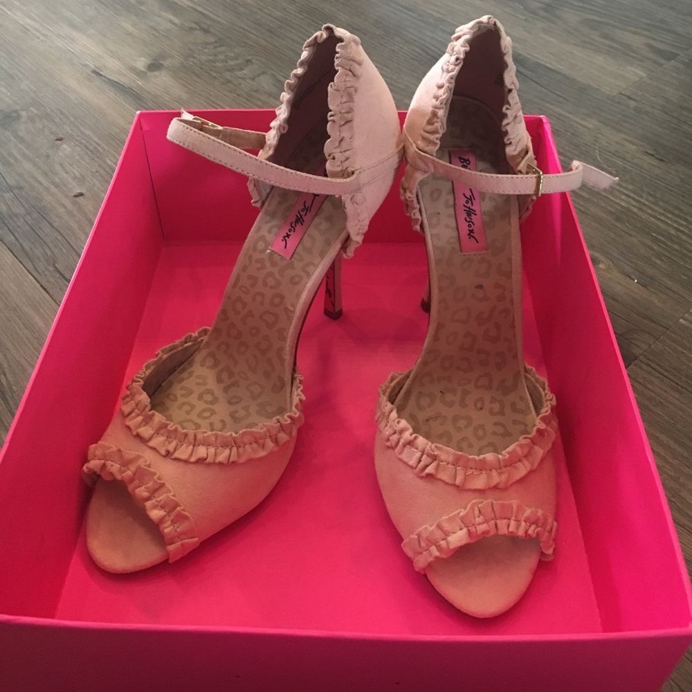 Betsey Johnson Ankle Strap Shoe