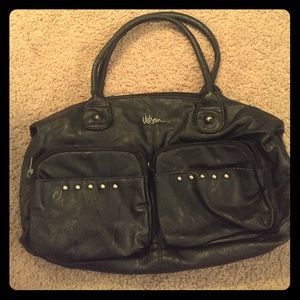 Black Volcom purse
