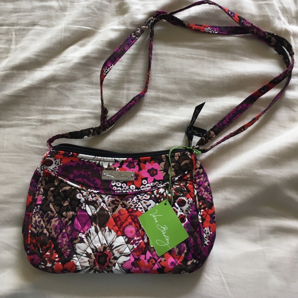 Vera Bradley Little Rosewood Crossbody
