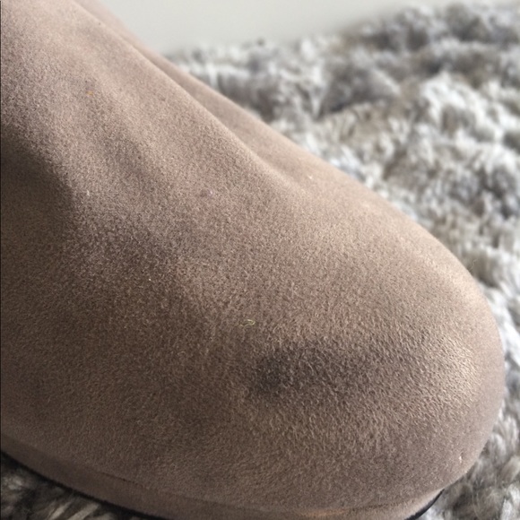 Slouchy greyish taupe booties - Picture 3 of 5