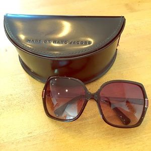 Marc by Marc Jacobs Rose tinted sunglasses