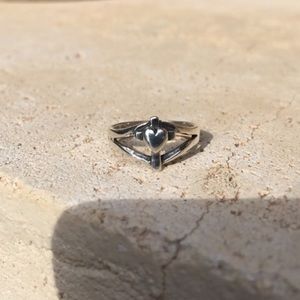 James Avery Cross Heart Ring