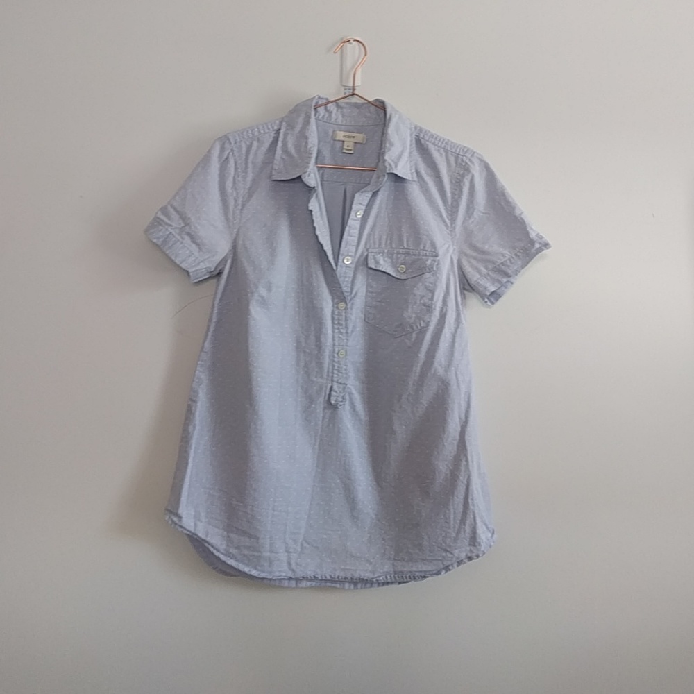 Blue Popover with White Dots