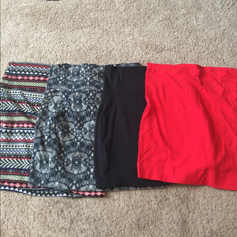 Bundle of pencil skirts