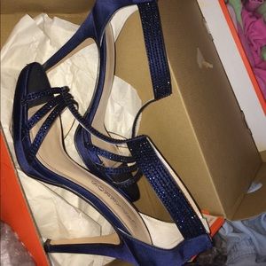 Blue Formal Heels