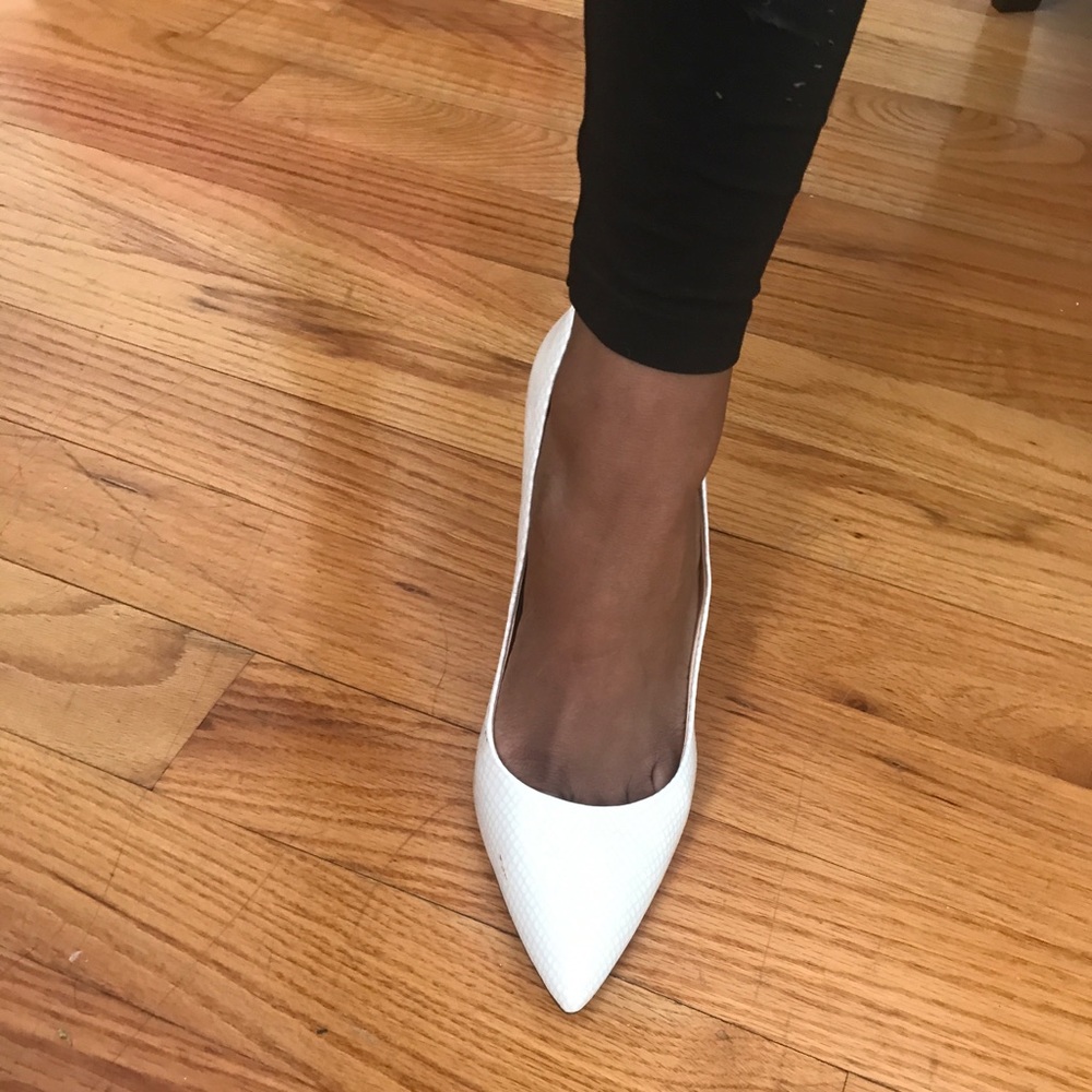 White heels