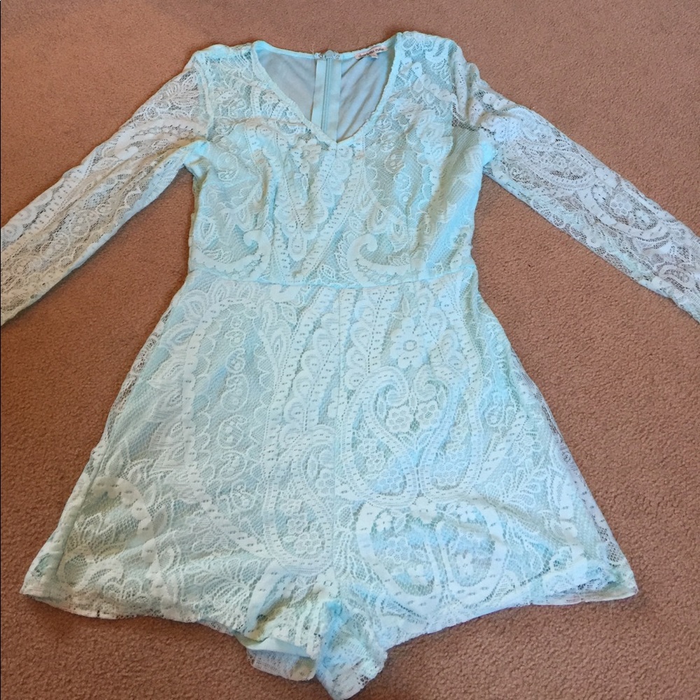 Charlotte Russe short jumpsuit size S
