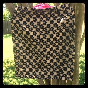 Glam ready Ann Taylor leopard miniskirt