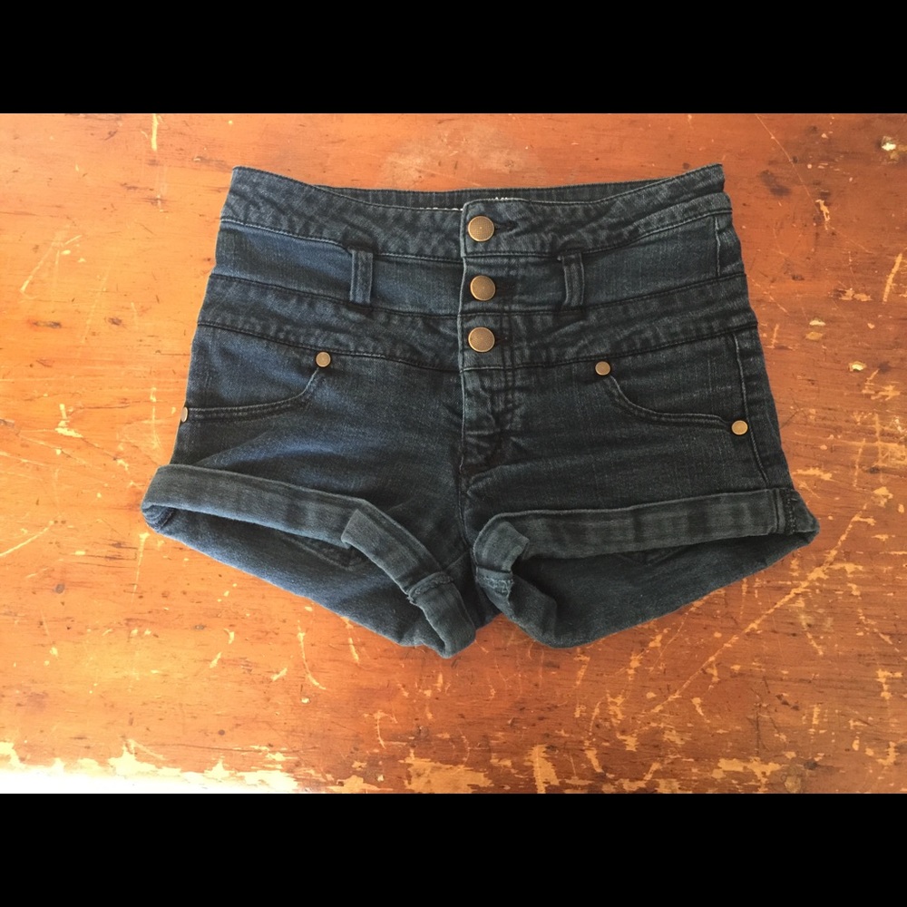 High waisted shorts
