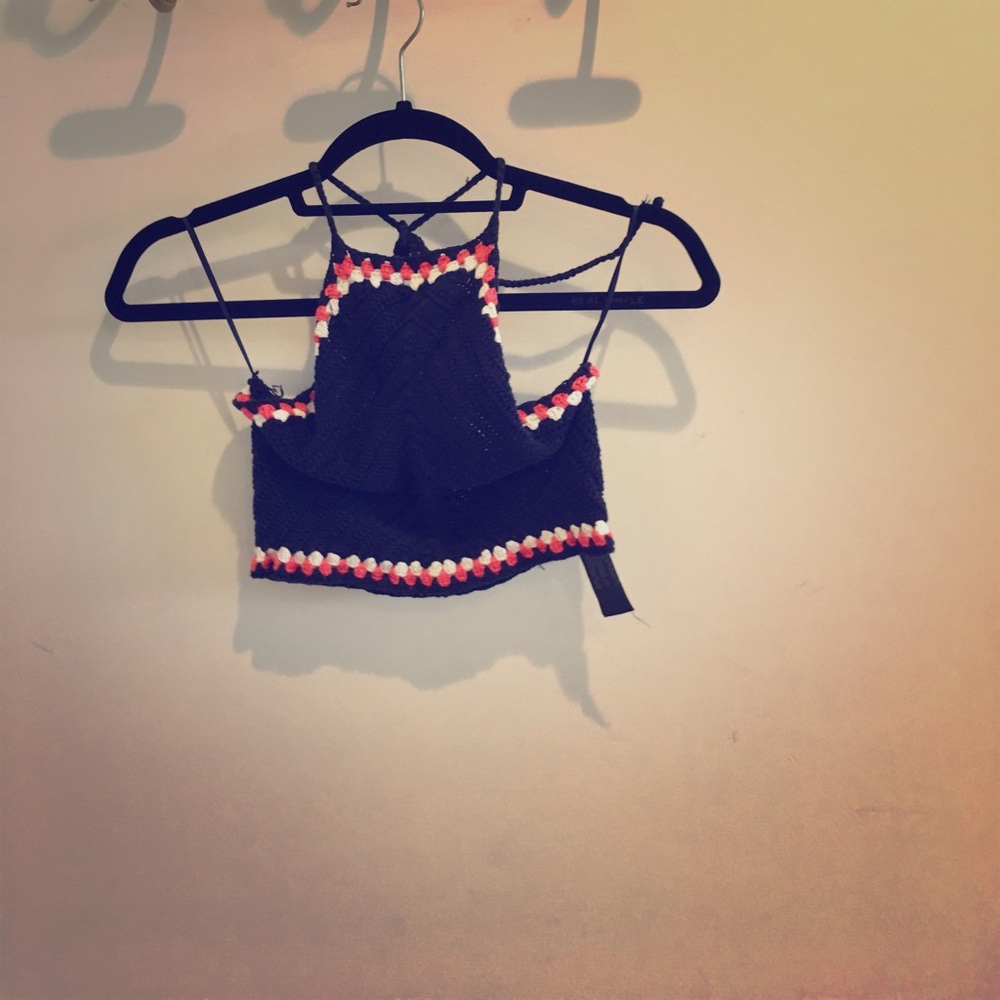 Zara knit crop top