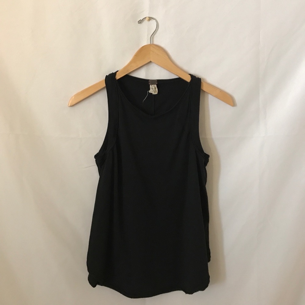 Black gently used Free People tank XS