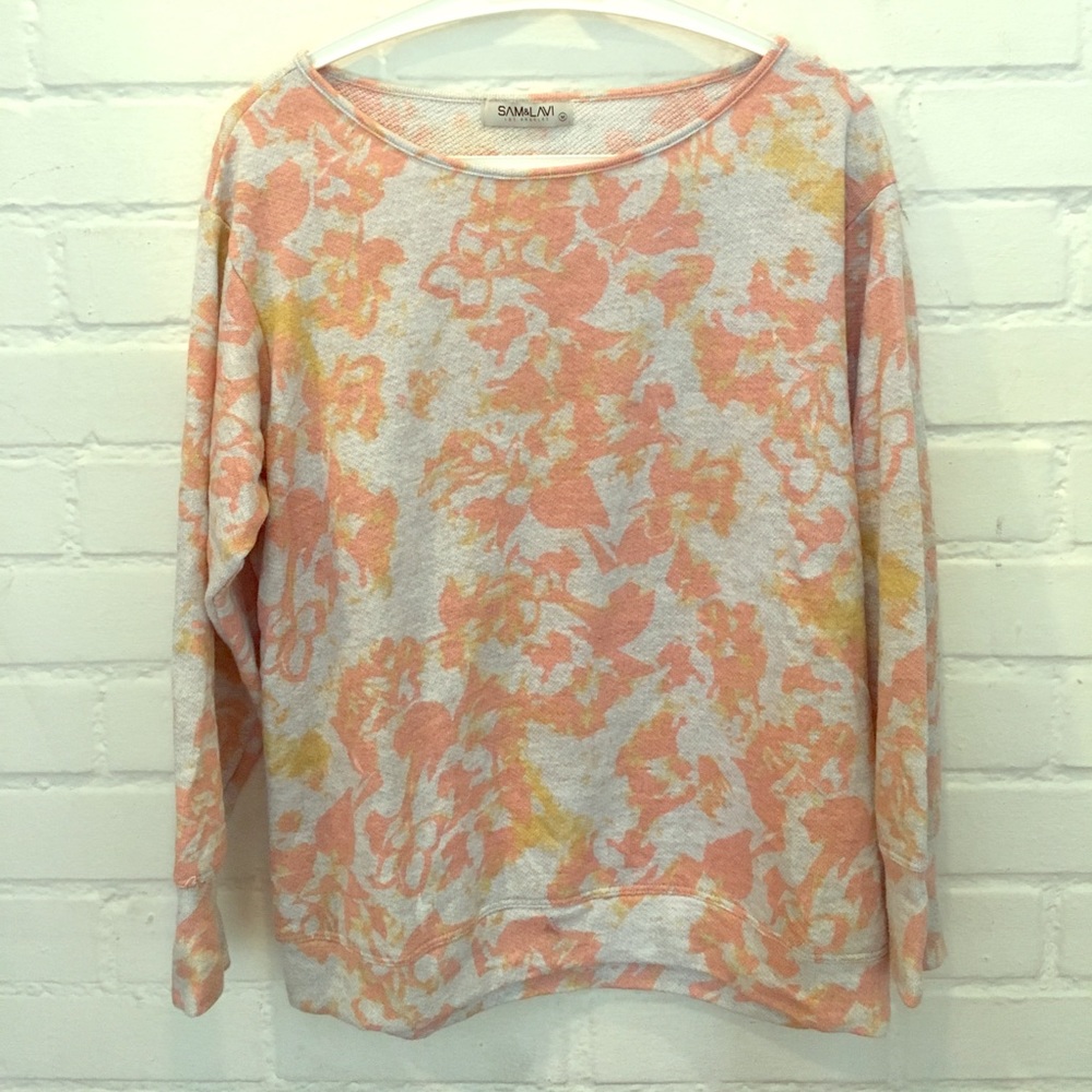 Anthropologie Sam&Lavi Spring Time Florals Top MED