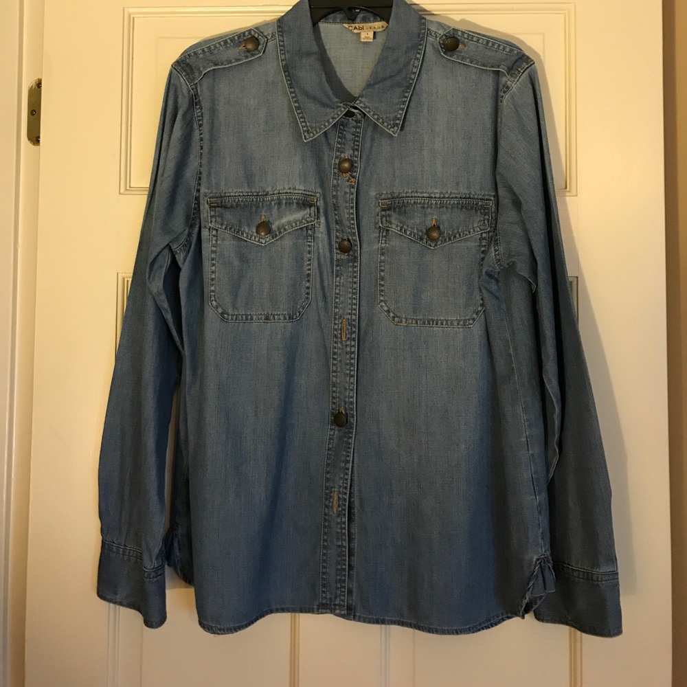 CAbi chambray top