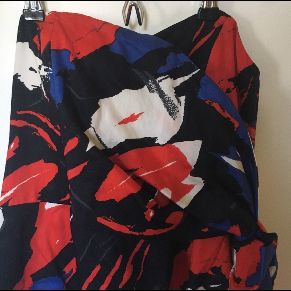 French Connection Summer Fix Strapless Bow Dress