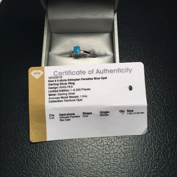 Ethiopian paradise blue Opal