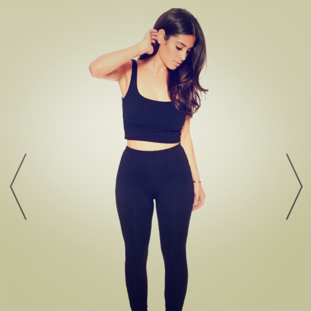 Two piece . Top and bottoms .