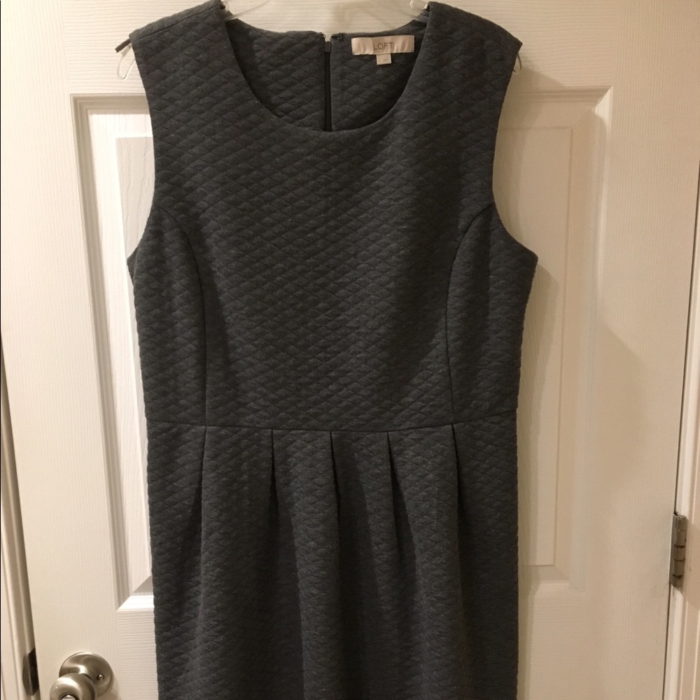 Loft grey dress