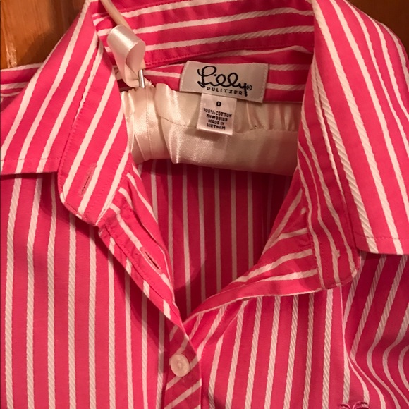 👚💯LILLY PULITZER SHIRT!! - Picture 4 of 4