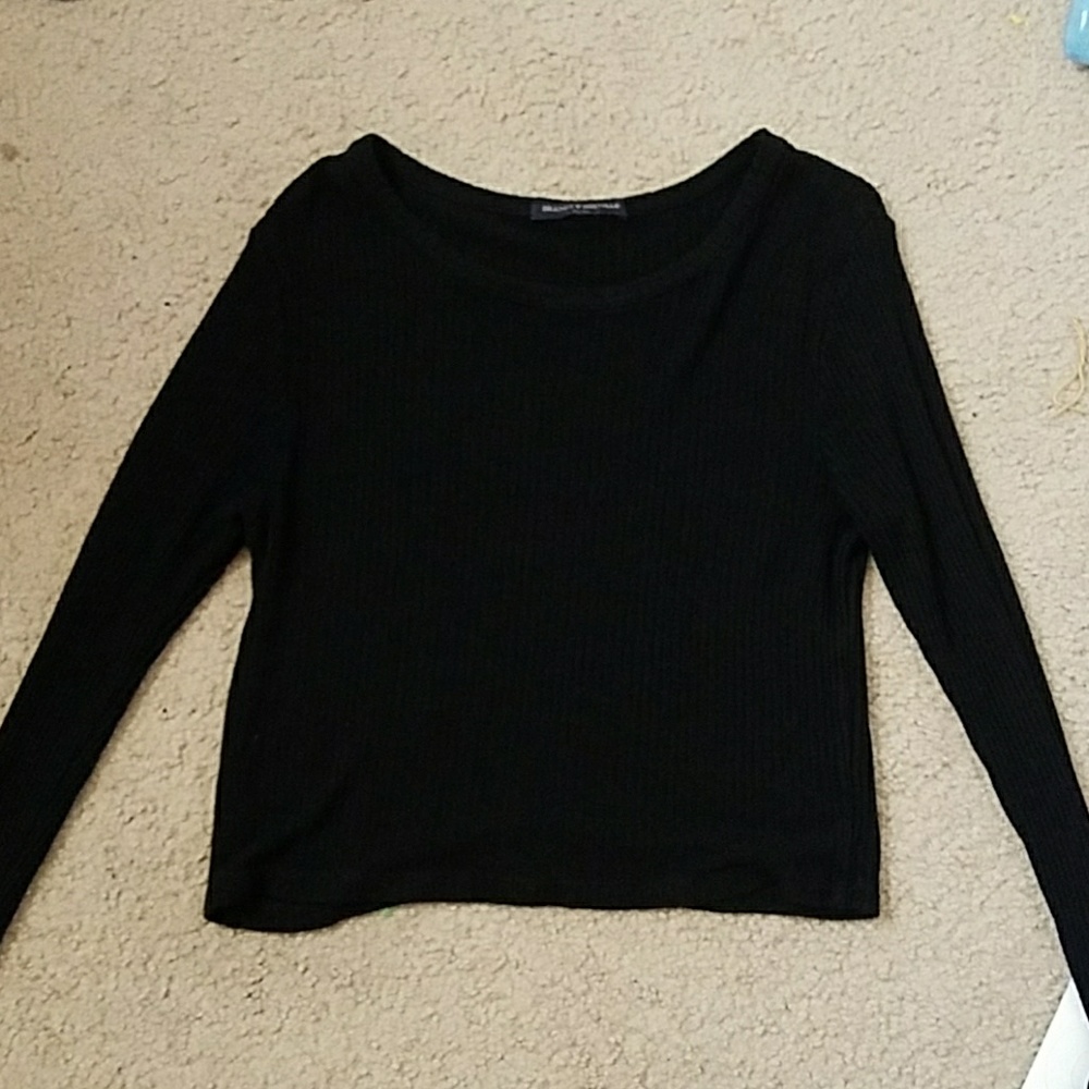 brandy melville black long sleeve