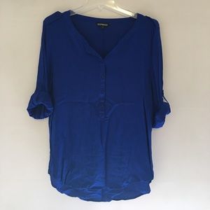 Blue express shirt