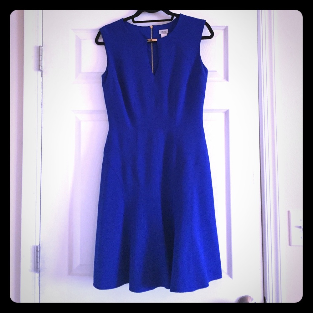 Royal Blue Caché Dress - Size 6