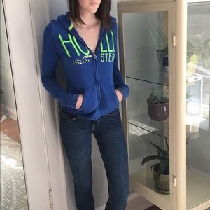 HOLLISTER zip up hoodie