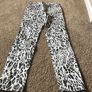 Ralph Lauren snow leopard pants