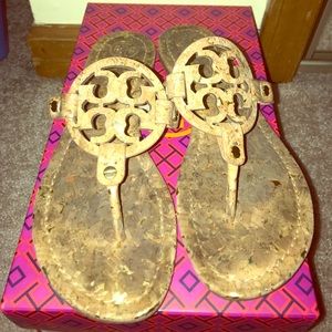 SOLD‼️Cork miller Tory Burch Sandals
