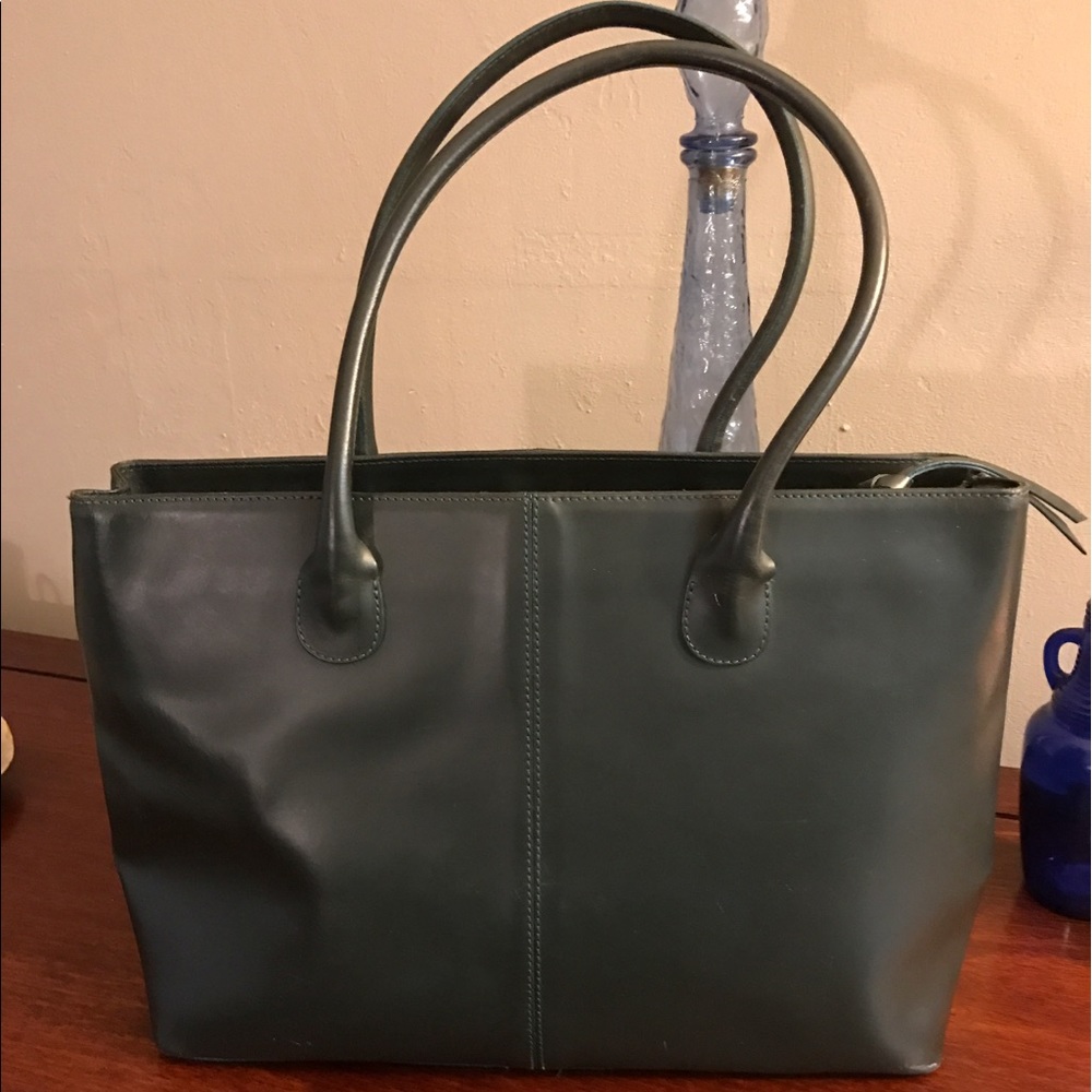 Italian leather handbag