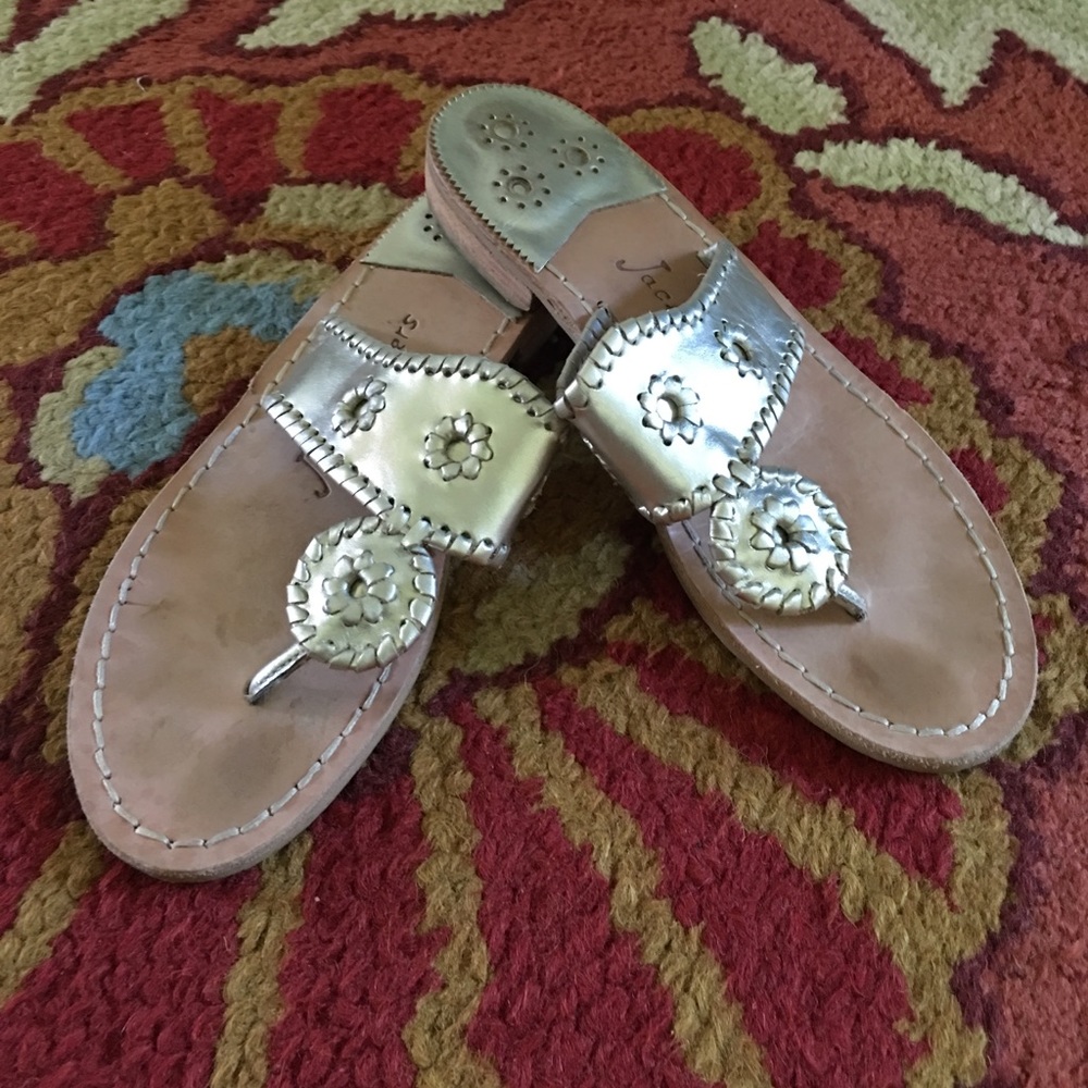 Jack Rogers Platinum Size 7