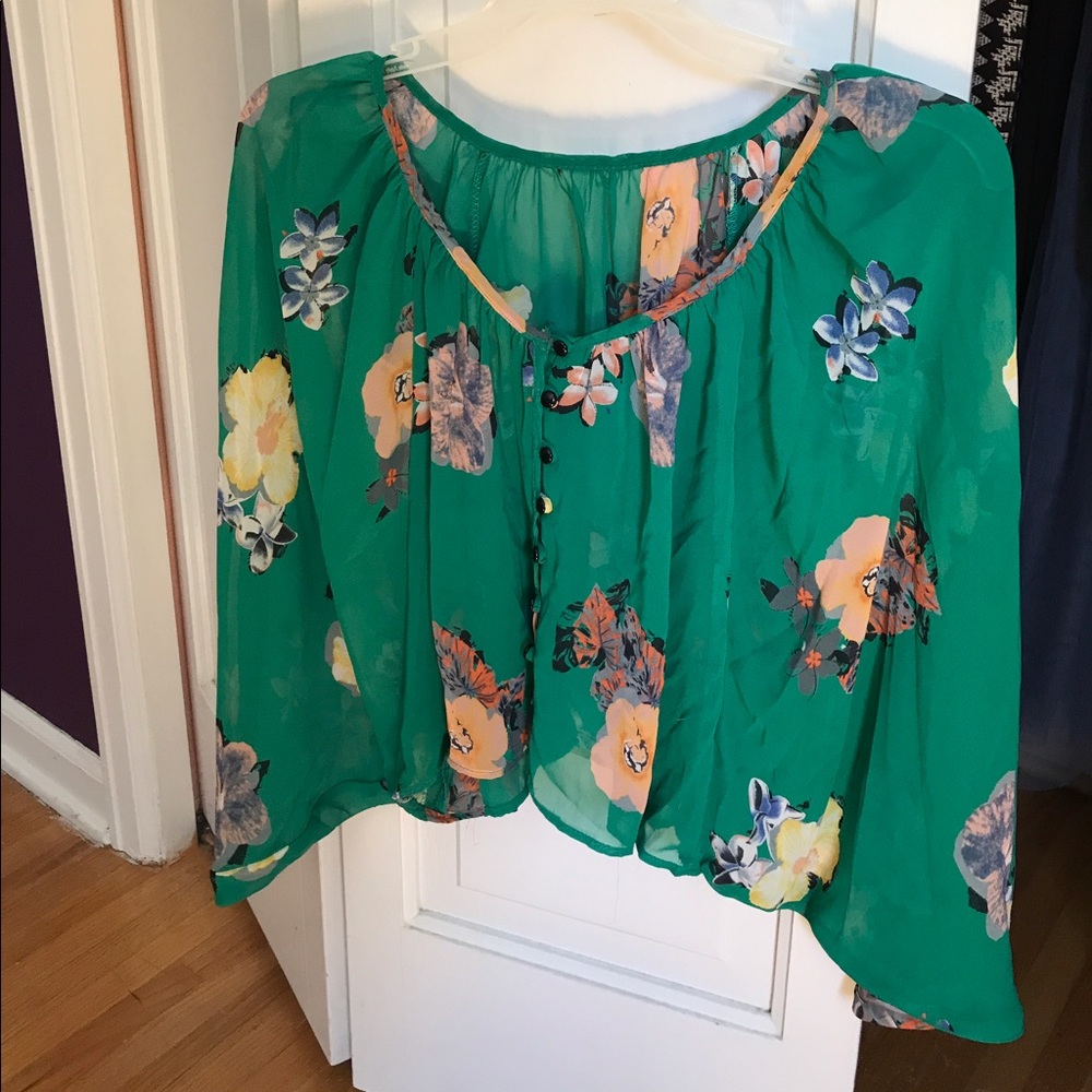 Vintage See-Through Blouse