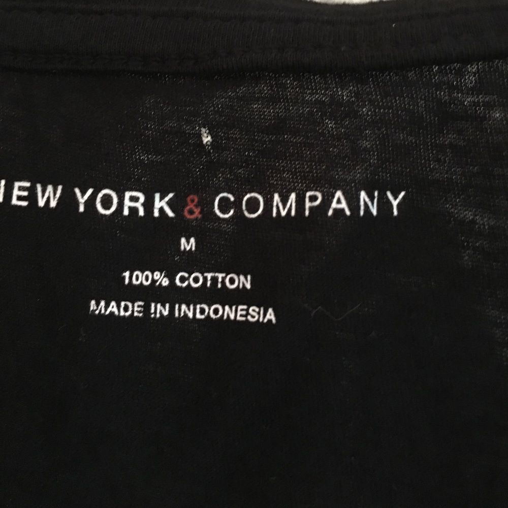 Basic Black V neck - Picture 3 of 3