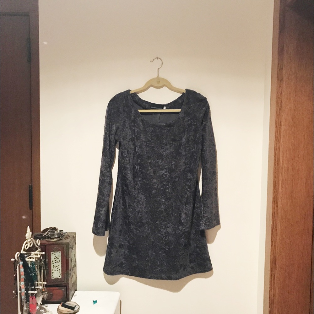 Catherine Moore grey cozy dress