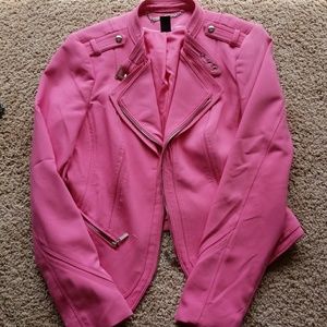 WHBM moto jacket