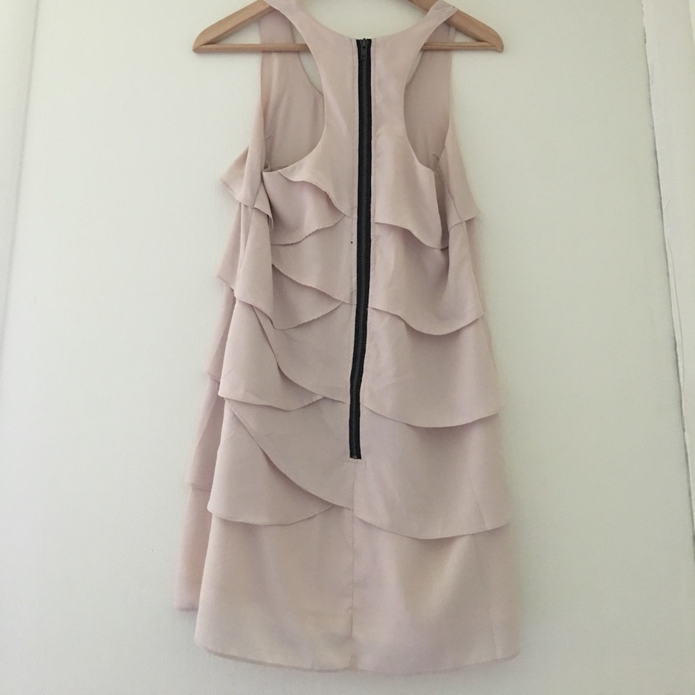 Blush Ruffle Dress - Picture 2 of 2